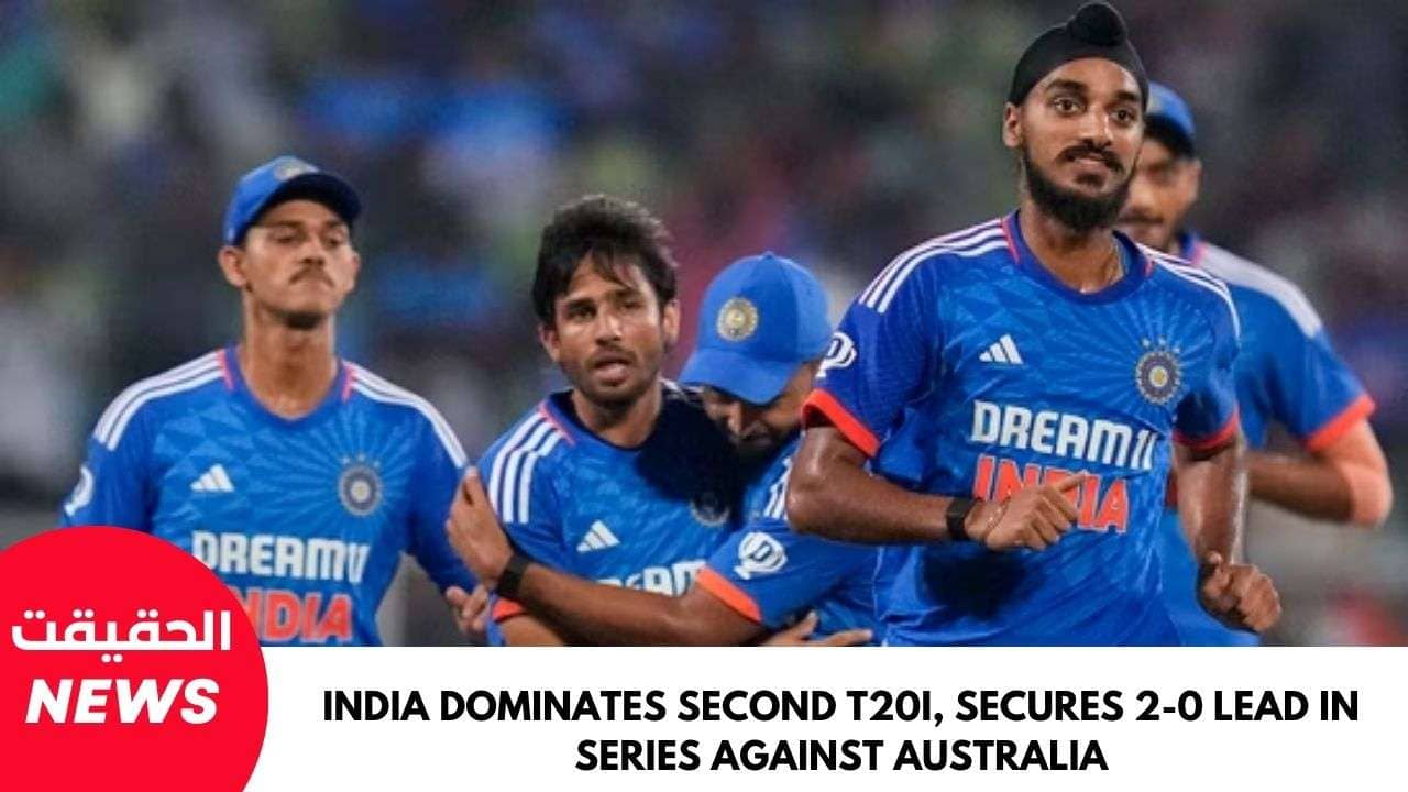 India’s Commanding Win: Takes 2-0 Series Lead Against Australia in T20 Clash – India Vs Australia