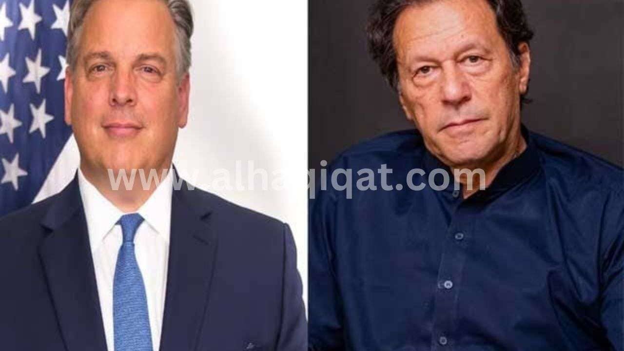 US ambassador meets Imran Khan in jail: The White House statement came out